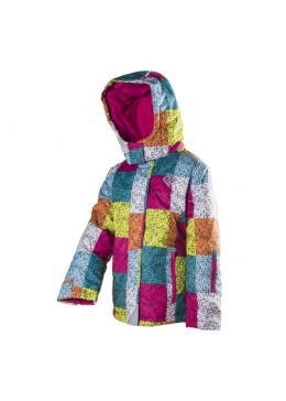 Pidilidi зимняя термокуртка для девочки Блики 1058-01